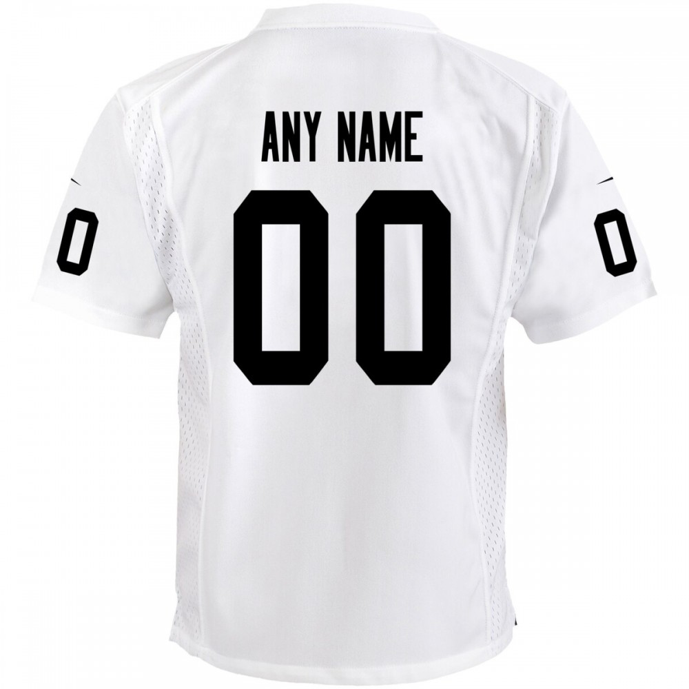 Las Vegas Raiders Nike Youth Team Custom Game Jersey - White-Profan Arena